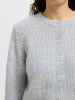 Sia Cropped Cardigan, Ancient Water, S