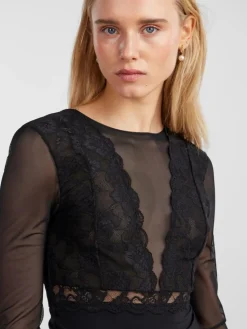 Sicca Bodystocking, Black, M