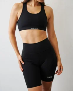 Signature Bike Shorts, Black, XS