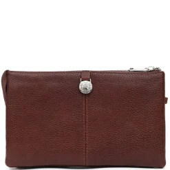 Silja Clutch, Walnut