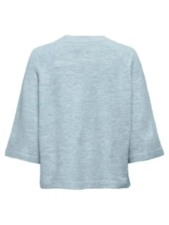 Simoni Striktrøje, Cashmere Blue, M