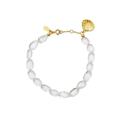 Simou Armbånd, Gold Plated, 16+2 cm