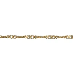 Singapore 9 Karat Armbånd, Guld, 15,5+2 cm