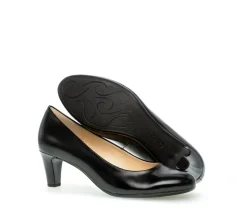 Skind Pumps, Sort, 42