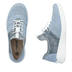 Sko, Aqua/Adria/Light Blue Silver, 42