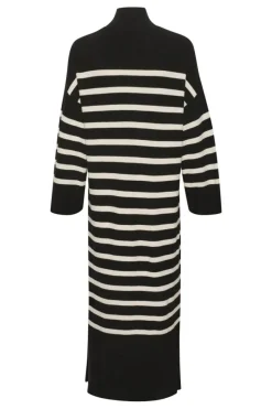 SlenaIW Strikkjole, Black, XS