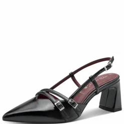 Sling Pumps, Black, 36