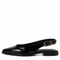 Slingback Ballerinasko, Black Patent, 42