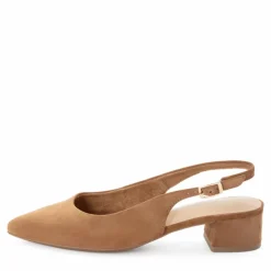 Slingback Pumps, Cognac, 42