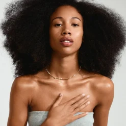 Sloan Halskæde, Gold Plated, 38+12 cm