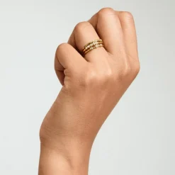 Sloan 3-i-1 Ring, Gold Plated