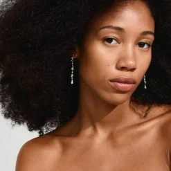 Sloan Øreringe, Silver Plated