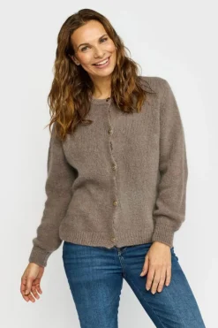 Sofia Cardigan, Driftwood, S/M