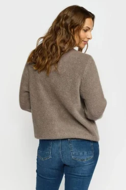 Sofia Cardigan, Driftwood, S/M