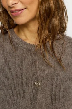 Sofia Cardigan, Driftwood, S/M