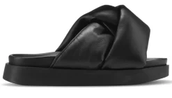 Soft Crossed Sandaler, Black, 41