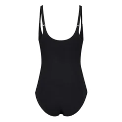 Soft Touch Seamless Open Bust Bodysuit, Black, XXL
