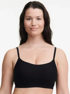 Softstretch Foret Bøjlefri BH, Sort, M/L