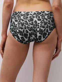 Softstretch Hipster Trusser, Grey Leopard