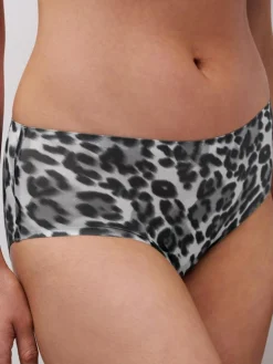 Softstretch Hipster Trusser, Grey Leopard