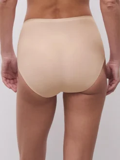 Softstretch Højtaljede Trusser, Golden Beige