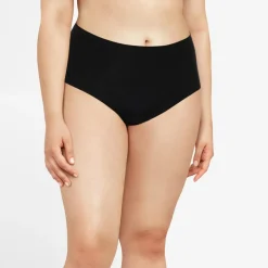 Softstretch Højtaljede Trusser, Black