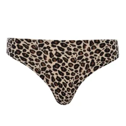 Softstretch String Trusser, Leopard Print
