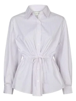 Solei Small Stripe Skjorte, Light Pink, 38