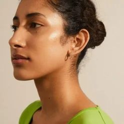 Solidarity Bubbles Small Creoler, Guld