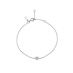 Solo Armbånd, Silver, 16+3 cm