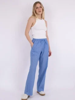 Sonar Big Stripe Bukser, Blå, 40