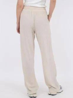 Sonar Drapy Linen Bukser, Natural, 38