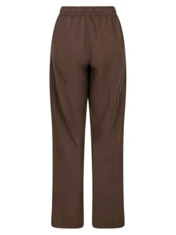 Sonar Linen Bukser, Brown, 32