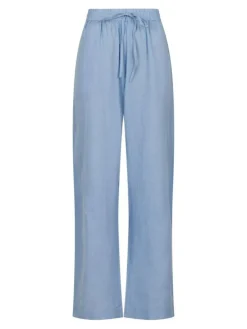 Sonar Linen Bukser, Light Blue, 36