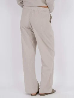 Sonar Mini Stripe Bukser, Sand, 42