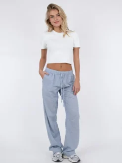 Sonar Mini Stripe Bukser, Blå, 42