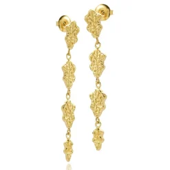 Sophia Øreringe, Gold Plated