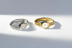 Sophia SJ-W1038-CZ-YG Dameur, Gold Plated, 28 mm