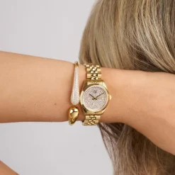 Sophia SJ-W1036-CZ-YG Dameur, Gold Plated, 28 mm