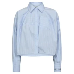 Sophie Stripe Skjorte, Pale Blue, L