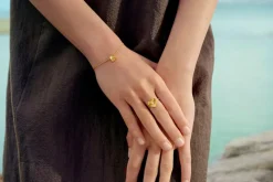 Stacia Armbånd, Gold Plated