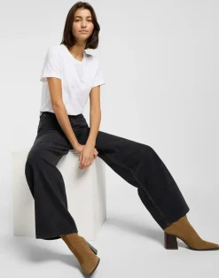 Stella Wide Leg Jeans, Dark Memory, W27/L31