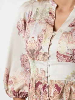 Stellar Artist Pailsey Kjole, Ivory, 34