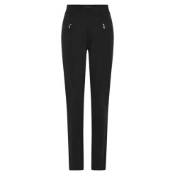 Stretchy Fabric Bukser, Black, 44