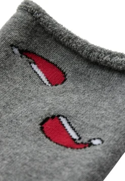 Strømper, Light Grey Melange