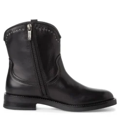 Støvler, Black Leather, 37