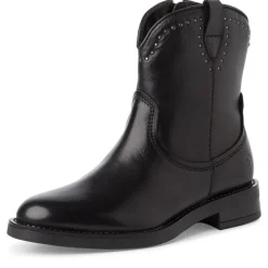 Støvler, Black Leather, 37