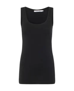 Sue Solid Top, Black, M/L