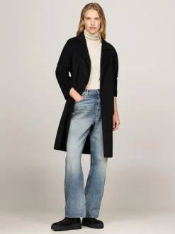 Suede Tonal Chunky Chelsea Ankelstøvler, Black, 41