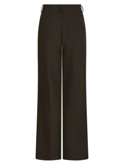 Sury Suit Bukser, Dark Brown, 40